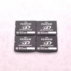 フォーマット済】FUJIFILM xDピクチャーカード 512MB 4枚セット - メルカリ