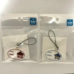 刀剣乱舞 わんぱく！刀剣乱舞　ミニネームプレートキーホルダー　三日月宗近　大包平