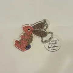 ウサギ　アクリルキーホルダー　レオ　レオーニ