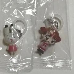 アニマル横町 ガチャガチャ めじるしアクセサリー イヨ あみ 2点セット