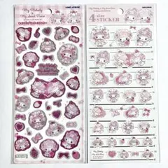 マイメロディ＆マイスウィートピアノ×DOLLY MIX PETIT　シールセット