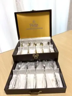 【未使用】桂由美 カトラリーセット KY-9042 スプーン フォーク 8本 箱 YUMI KATSURA カトラリーセット スプーン フォーク 8本セット おそらく