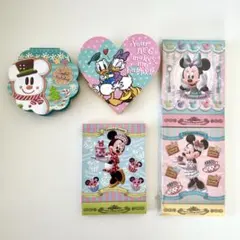 ディズニー　ミニメモ帳セット
