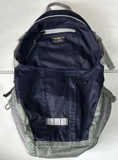 【L.L.Bean】ネイビー グレー リュック 中型
