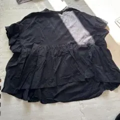 【美品】ブラック M-L マタニティトップス 半袖