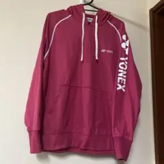 YONEX ⭐️ピンク フード付き ⭐️ウォームアップウェア⭐️Ｍサイズ