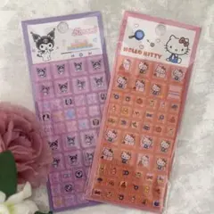 【サンリオ正規品】タイルシール♡キティ・クロミ2枚セット おまとめ割あります‼️