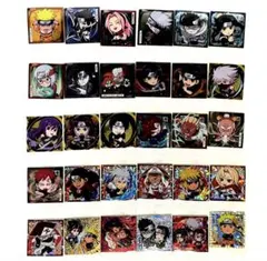 ナルト疾風伝 忍界 シール ウエハース 第3弾　全30種　コンプリート