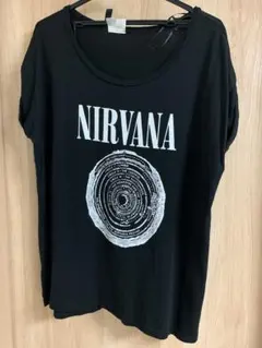 H&M DIVIDED NIRVANA Tシャツ L サークル　グランジのサムネイル
