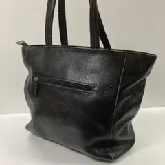 バルコス　BARCOS　チャーム付き　ハンドバッグ　トートバック　ブラック