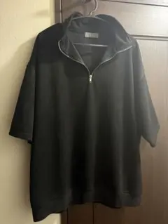 CLEL ブラック ハーフジップ　Lのサムネイル