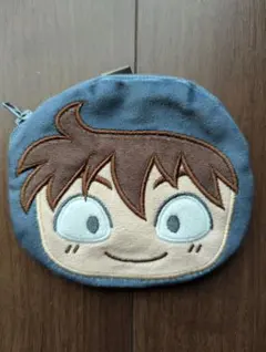 未使用★忍たま乱太郎★ドクタケ忍者隊 最強の軍師 フェイスポーチ★土井半助