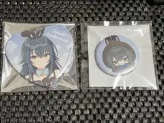 学園アイドルマスター 月村手毬 ハート缶型缶バッジ 特典ミニ缶バッジ　GiGO