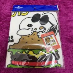 《未使用品》ユニバーサルスタジオジャパン★スヌーピー タオル ハンバーガー