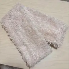 アイボリー　もこもこスヌード