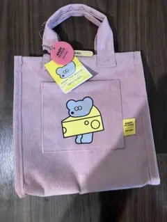 SHOO-LA-RUE ANDY THE MOUSE コーデュロイバッグ