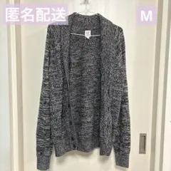 GAP グレー系 ボタン付きカーディガン メンズ　Mサイズ