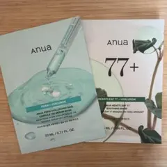 anua パック　シートマスク　pdrn ドクダミ