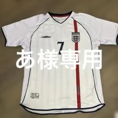イングランド代表 2002年WC Authentic 背番号なしXL イングランド代表 2002年WC Authentic 背番号なしXL