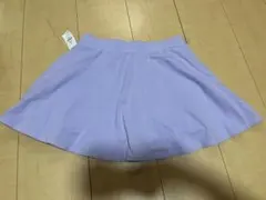 Gap キッズ　インナーパンツ付き スカパン ライトパープルのサムネイル