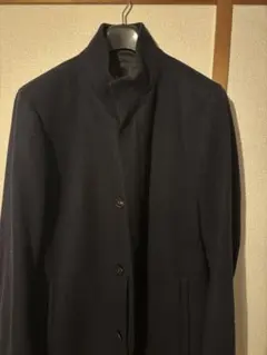 Theory ネイビー チェスターコート