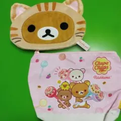 リラックマ チュッパチャプス ポーチ 2点セットのサムネイル