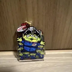 ディズニー 2層アクリルキーホルダー リトルグリーンメン トイストーリ