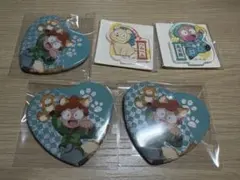 忍たま乱太郎　ナンジャタウン ハート型缶バッジ 猪名寺乱太郎 アクリミニセット