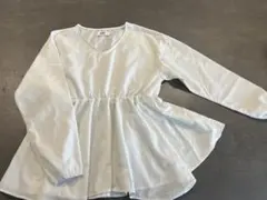 AZUL ホワイト 長袖シャツ