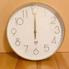 25★AUTVIVI 電波時計シリーズ 盤面直径29㎝ 厚さ4.5㎝ ゴールド