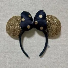 ミニーカチューシャ ゴールド