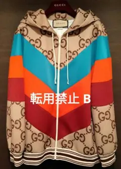 GUCCI フード付ジップジャケット ジャージ ジャンボGG レディース Sのサムネイル