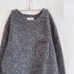 【Bshop購入】MORRIS & SONS クルーネックポケットニット