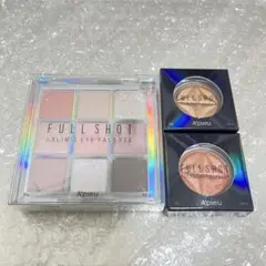 【新品3点セット】A'pieu フルショット アイパレット＆グリッターのサムネイル
