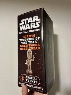 希少 スターウォーズ チューバッカ MLB球場限定配布 フィギュア