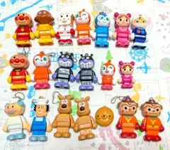 アンパンマン✾フィギュア✾人形✾わいわいブロックドールセット✾ブロックラボ