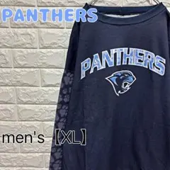 【PANTHERS パンサーズ】スウェット USA【メンズXL】ネイビー J11のサムネイル