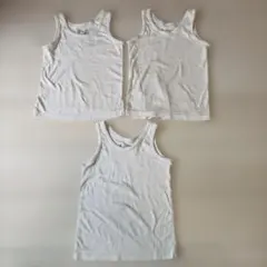 GU*ドライコットン*タンクトップ*120cm*3枚セット