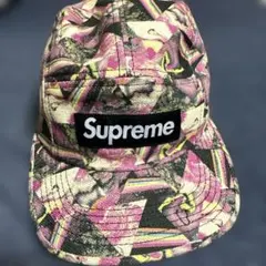 Supreme 迷彩柄 バケットハット ピンク - メルカリ