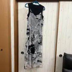 JEANASIS プリント　ワンピース