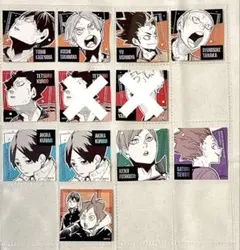 ハイキュー スクエアステッカーコレクション