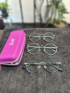 【最終値下げ】Zoff メガネセット 3本セット