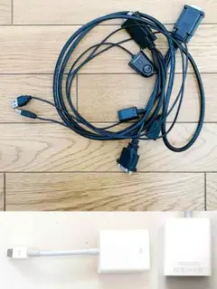 Apple A1307 + iBUFFALO 自動切替器 BSKMR201 中古のサムネイル