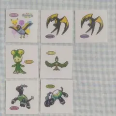 ⑭ オリーニョ　テラパゴス　カイデン　ポケモンパンシール　7枚　匿名配送