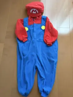 マリオ コスプレ 子供服 110 ユニバ