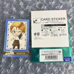 ヘタリア イギリス トレーディング貼ってはがせるカードステッカー