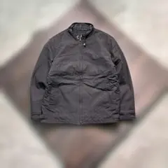 7AS2 ジップアップジャケット　黒　M インポート　古着 used