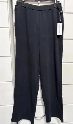 Kawai Okada リブ編みパンツ