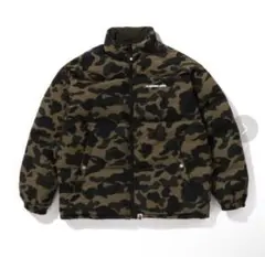 A bathing ape 1st camo reversible down Lのサムネイル