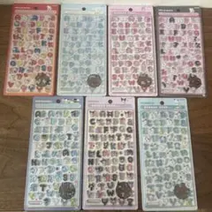 サンリオボンボンドロップシール アルファベットmoji フルコンプセット